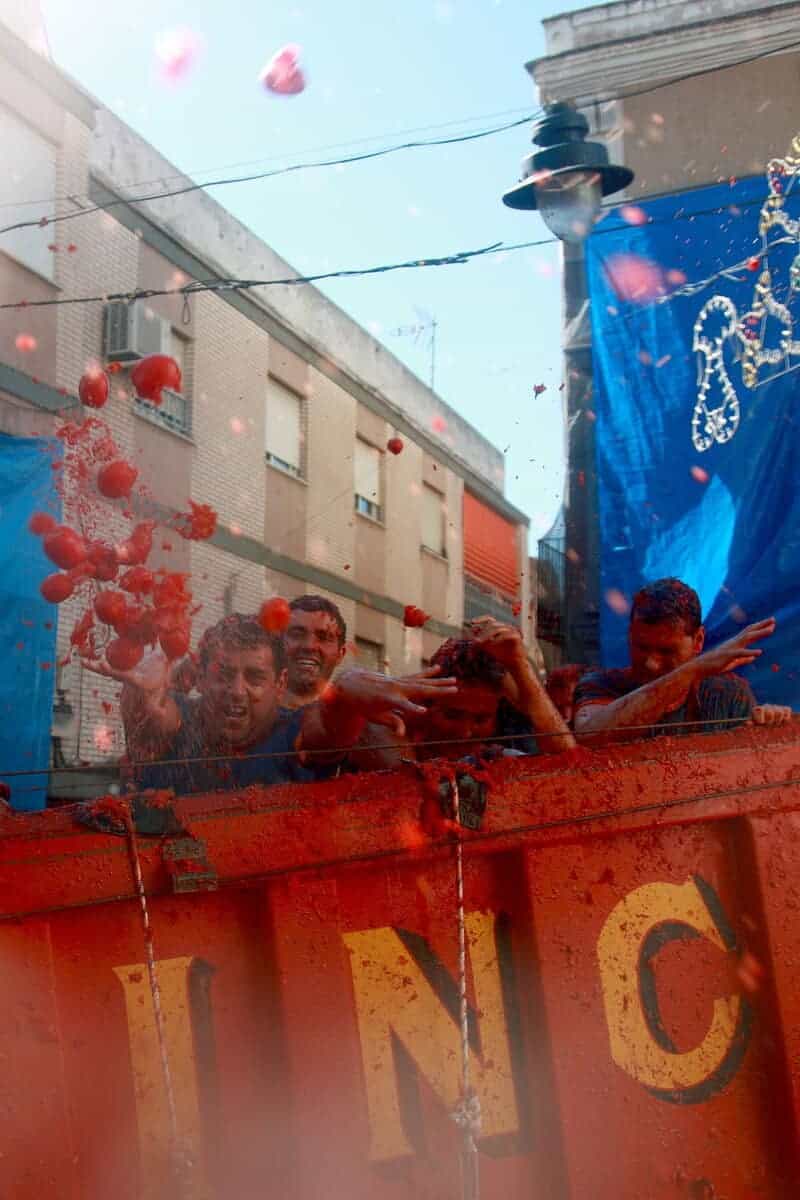 3. La Tomatina, Spain